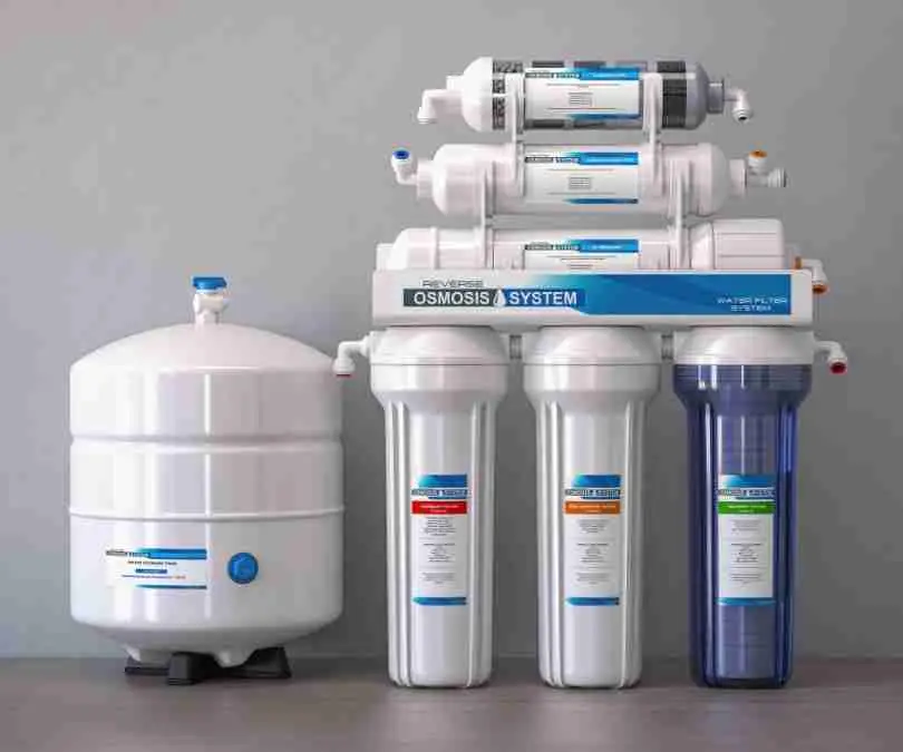 Equipo de purificación de agua sometido a pruebas de eficacia